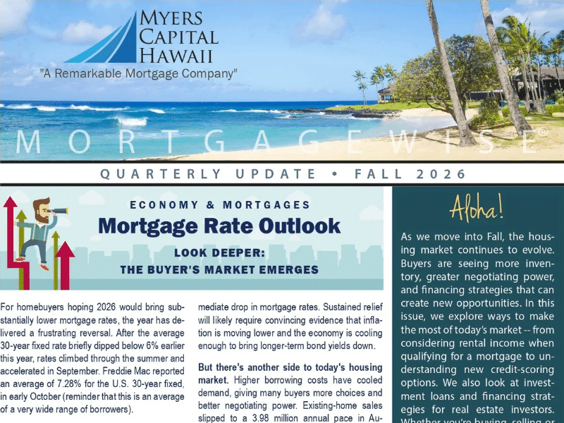 MortgageWise Newsletter – Fall 2026